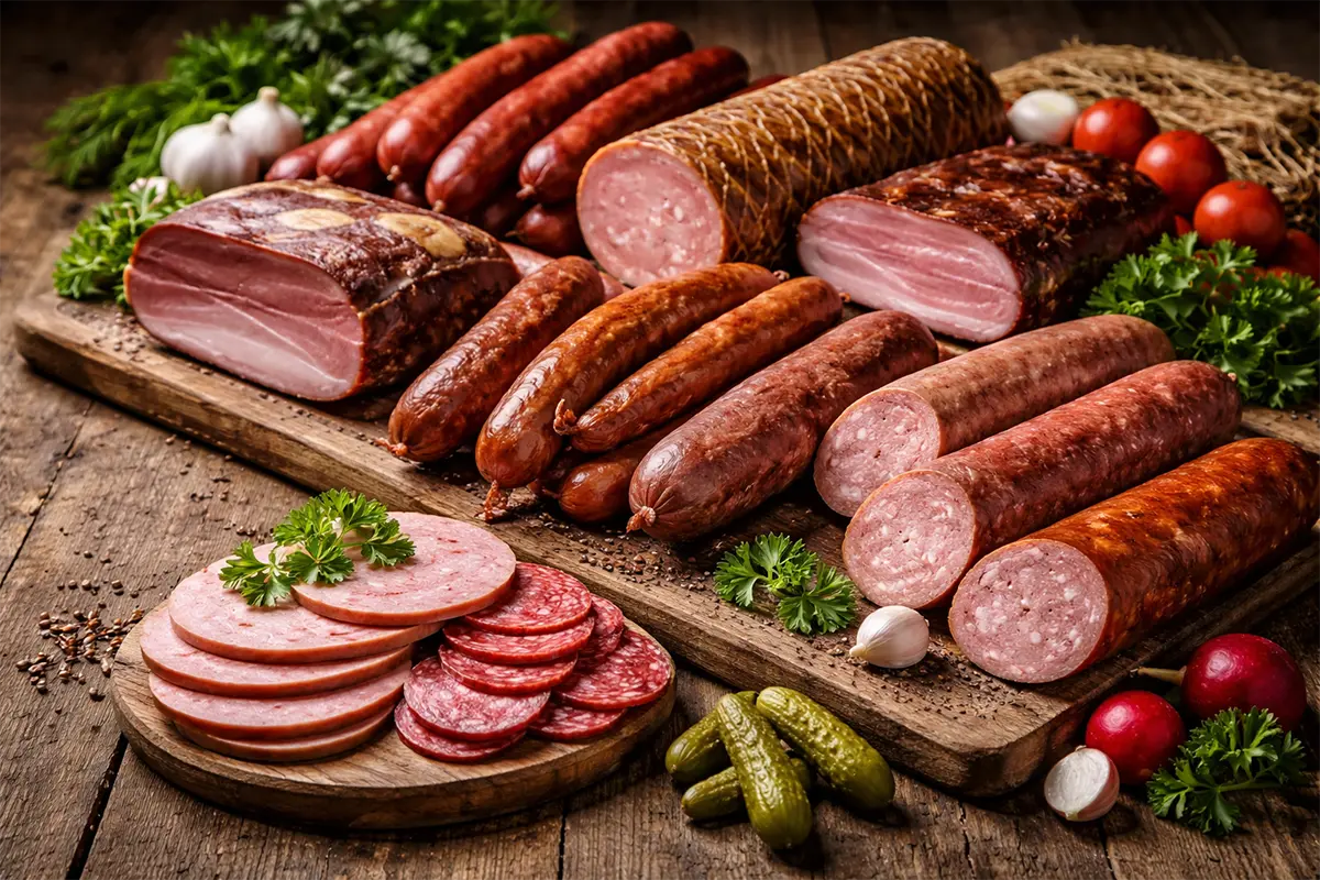 Fränkische Wurst- und Schinkenspezialitäten Unsere Produkte: Metzgerei Weeger